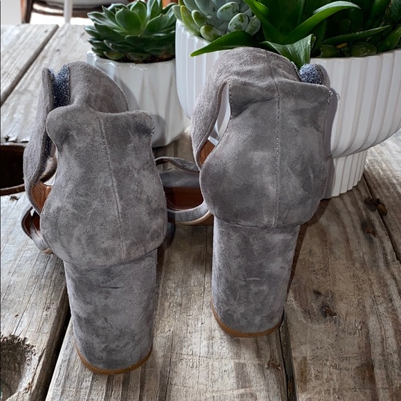 Jeffrey Campbell  heels gray suede size 8 - Picture 4 of 6
